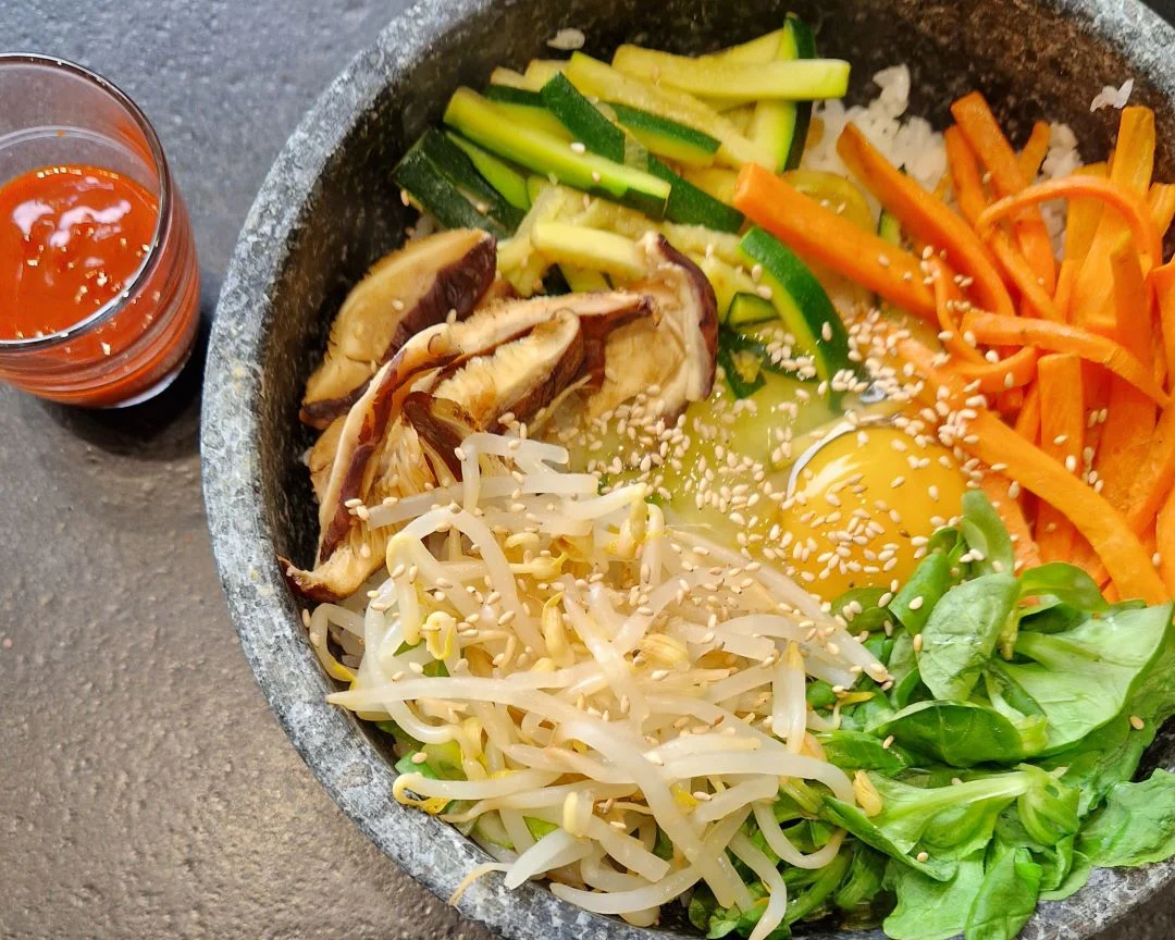Bol en pierre bibimbap - 18cm - Image 5