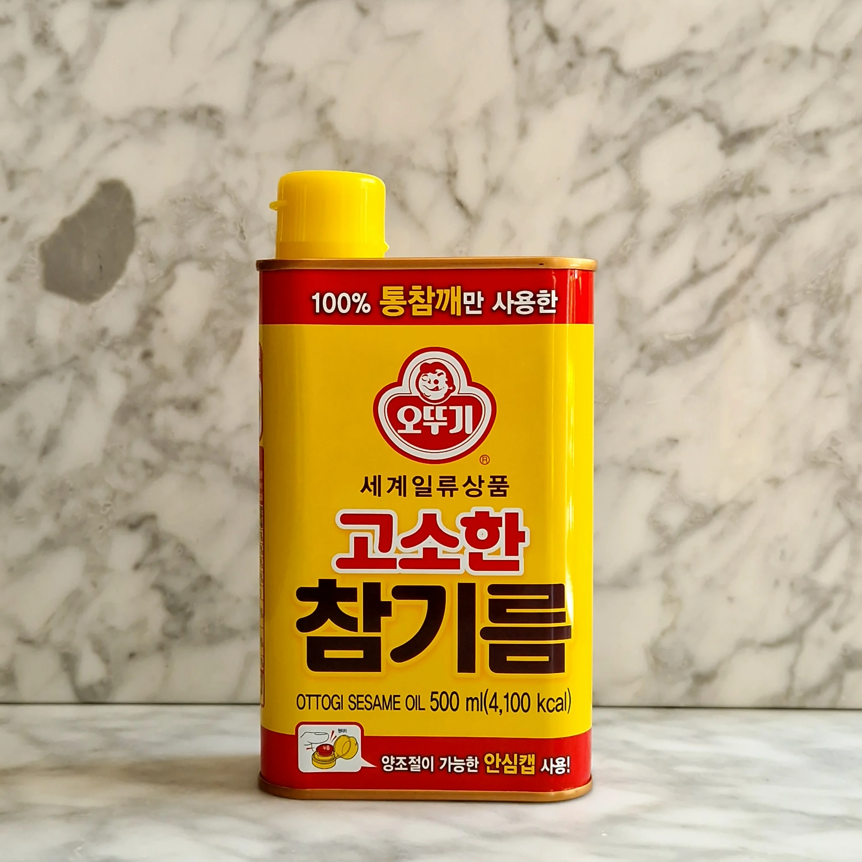 Cham Gileum - Huile de sésame grillé - Ottogi - 500ml - Image 3