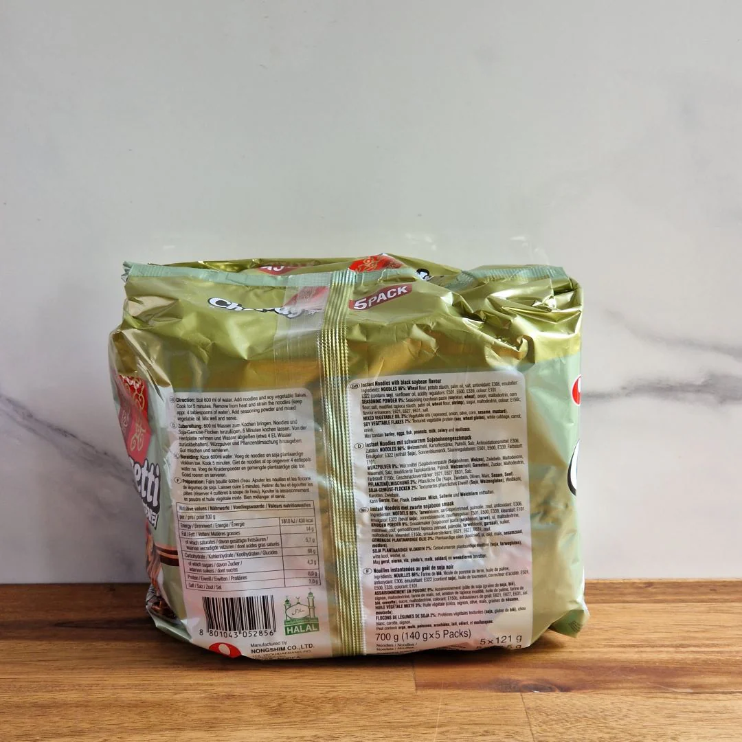 Pack de 5 ramen Chapagetti - Image 2